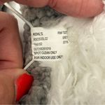 SO  Gray and White Bunny Slippers, Size Medium NWT Photo 7