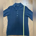 Anne Kriss vintage wool quarter button sweater Large Photo 7