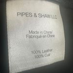 Veronica Beard  Kate Mid-rise 100% Leather Skinny Jeans  Pants Black Size 26 Photo 4