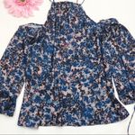 Rebecca Minkoff Cold Shoulder Floral Peasant Top Photo 4
