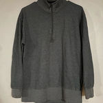 Victoria's Secret Victoria’s Secret Sport Gray Quarter Zip Pullover  Women’s Size Medium Photo 0