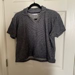 ZARA Woman’s knitted polo shirt Size medium Photo 6