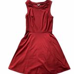 Merona Women Burgundy Red Casual Sleeveless Flattering Party Eveni Mini Dress XS Photo 0