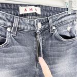 AMO Stix Vixen Destroy Distressed Gray Jeans Revolve Size 28 Black Photo 4