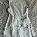 Commense Cotton/Linen Sleeveless Vest and Short Suit Set Small New Tan Photo 4