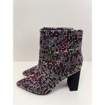 Wild Pair  Boots Size 9 Womens Multicolor Pointed Toe Block Heel Fashion Booties Photo 2