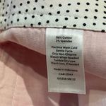 Talbots NWT Perfect Crop Aurora Pink Mid Rise Straight Leg Stretch Sz 8 pockets Photo 6