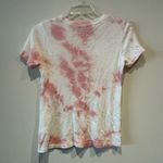 Faherty  Didion organic hemp/cotton pink and white tie dye size small Photo 7