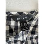 New Look Women's Black and White Buffalo Plain Drop Waist Tunic by , Sz: 8, (b43) Photo 4