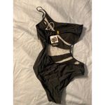 Brand New Swimmer Liket Women's Size Medium Black One Piece Swimsuit Photo 1
