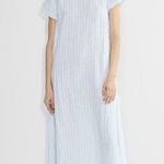 Aritzia  The Group Allay Linen Dress Jni St Glmr /White Photo 0