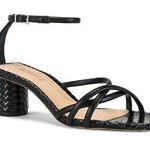 Schutz Eloy Sandal Heels in Black Photo 0