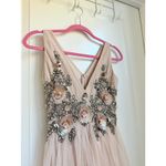 BHLDN  ISABEL MAXI DRESS SIZE 0 Z434-5 Lace‎ Beading Bridal Wedding Photo 6