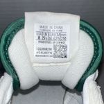 Reebok White and Dark Green Athletic Shoes Photo 7