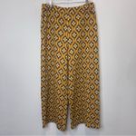 Cider  Size 32 Patterned Knit Fabric Pants Wide Leg Groovy 79s Floral Print Photo 1