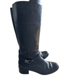 Bandolino Black Leather Carlita Classic Heeled Riding Boots, Size 11, EUC Photo 5