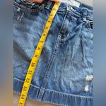Denim Mini Skirt sz 4 Blue Photo 3