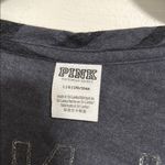 PINK - Victoria's Secret Victoria Secret PINK Women's Black Zebra Print Top sz L Photo 2