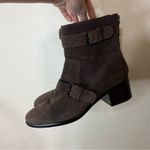 Pour La Victoire  Martine brown suede zipper ankle boots 10 Photo 8