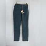 Faherty  Stretch Cord Julianne Pant in blue size 25 NWT Photo 2