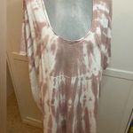 FP Movement by Free People oversized Tie Dye Dress with pockets size S Pink Photo 0