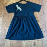 Anthropologie  Potters Pot black sequin heron dress small Photo 10