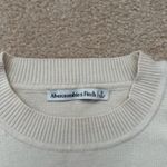 Abercrombie & Fitch Black and Cream Striped Sweater Photo 2