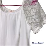 Rachel Kate  medium lace sleeveless white dress nwt Photo 1