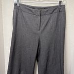 Style & Co. Petite Pants Womens 4P Gray Straight Leg Flat Front Slacks Stretch Size 4 Photo 1