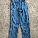 Ci Sono women’s small blue denim sleeveless jumpsuit Photo 5