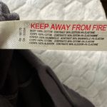 Free People Asymmetrical Tunic Top Charcoal Gray Stitching Short Sleeve XS TP Photo 4