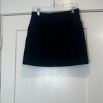1. State navy blue corduroy Mini Skirt with zip front size 4. Photo 5