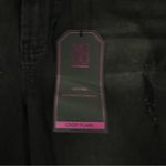 No Boundaries NWT  High Rise Crop Flare Stretch Distressed Jeans Women’s 9 Black Photo 8