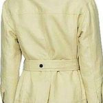 Reiss Eden Khaki Green Cotton-Blend Utility Jacket Size 2 Photo 1