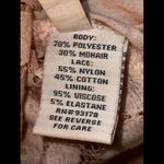 Belle France Mohair Blend Sweater with Mesh open knit‎ lined Size M Size M Photo 6