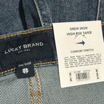 Lucky Brand NWT  Drew Mom High Rise Taper Distressed 20/35R Photo 2