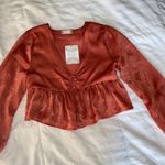 Altar'd State ✨NWT✨ Altered State Long Sleeve Crop Blouse Photo 0