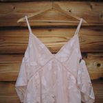 Lovers + Friends NWT  Nude Blush Wishful Mini Dress Photo 4