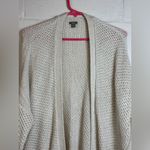 Aerie Woman’s Thick Chunky Knit Cream Coquette Cardigan Cozy Sweater Sz Medium Photo 1