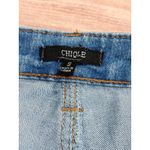 Chiqle Women’s Denim Overall Shorts Blue Size Small Photo 3