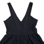 Abercrombie & Fitch Mini Dress Womens XS Black Y2K Babydoll Fairy Empire Beaded Photo 10