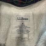 LL Bean Plaid Sherpa Fleece Lined Flannel Shirt Jacket Shacket MEDIUM PETITE Size undefined Photo 7