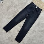 ZARA NWOT  Comfort Mom Fit High Rise Jeanse Ankle Length Jeans in Black Size 0 Photo 4