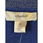 cj banks  short sleeve sweater, V-neck size 2X front pocket nwt (0836) Photo 3