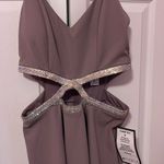 Windsor Lilac Dress Spaghetti Strap with side slits Photo 1