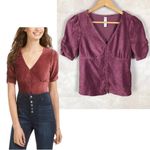 American Rag Corduroy Velour Short Sleeve Top NEW XS Photo 1