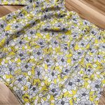 Miss Selfridge Floral Yellow and Grey Off the Shoulder Top Women’s 4 Photo 1