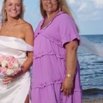 Oddi Orchid Purple V-neck Ruffle/tiered Dress💜 Photo 2