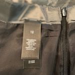 Liz Claiborne Night Silver Onyx black Taffeta Formal Maxi Skirt special event Photo 3