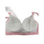 MOMMA's SHOP Comfy Women Maternity Nursing Breastfeeding Bra Small Pink X Photo 6